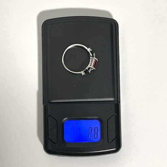 New Sterling Silver Ruby Ring - Picture 7 of 8